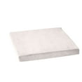 thumbnail image 1 of AnuirheiH Square Outdoor Seat Pads, Soft Thick Outdoor Deep Seat Cushions Sponge Core Chair Cushion for Patio, Sofa, Floor,Dining Room,15.7x15.7x1.8'',White, 1 of 3