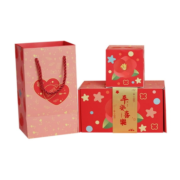 Anuirheih Red Envelope Surprise Bouncing Box, Happy New Year Gift Box Creating Most Surprising Gift Red Envelope Bouncing Romantic Gift Box Set of 14