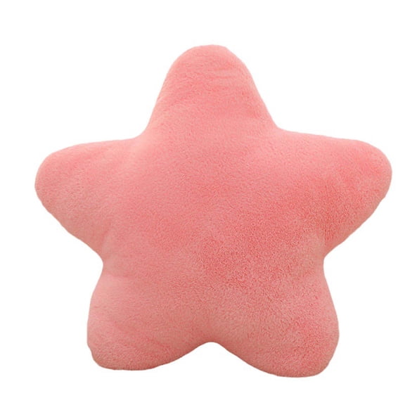 Anuirheih Star Pillow Plush Stuffed Star Shaped Pillow Cute Toy for Kids Soft Gifts for Women(16inch,Light-pink)
