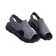 thumbnail image 1 of Anuirheih Woman Sandals Thick Bottom Fish Mouth Washable Sport Sandals Mesh-Knit Open-Toe Soft-Sole Sandals Sandals Women (Gray), 1 of 5