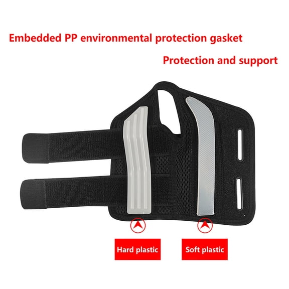 Anuirheih Wrist Sleeve Support Brace for Pain Relief, Relieves Carpal Tunnel, Arthritis, Tendonitis, for Right Hand, for Women, Men(black,L/XL)