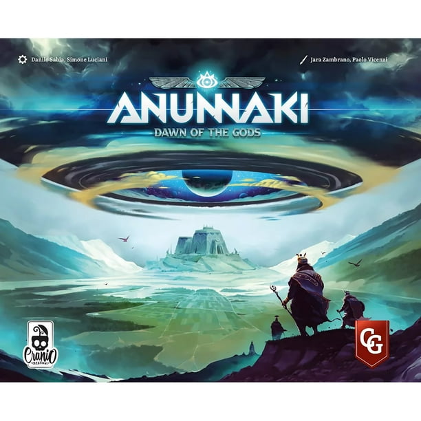 Capstone Games: Anunnaki: Dawn of The Gods - Strategy Board Game, Develop Your Alien Civilization Among Ancient Tribes & Gods, Ages 14+, 1-4 Player Capstone Games: Anunnaki: Dawn of The Gods - Strategy Board Game, Develop Your Alien Civilization Among Ancient Tribes & Gods, Ages 14+, 1-4 Player