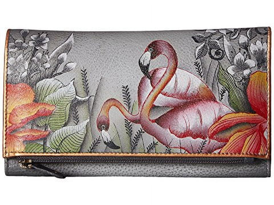 Anuschka sales flamingo bag