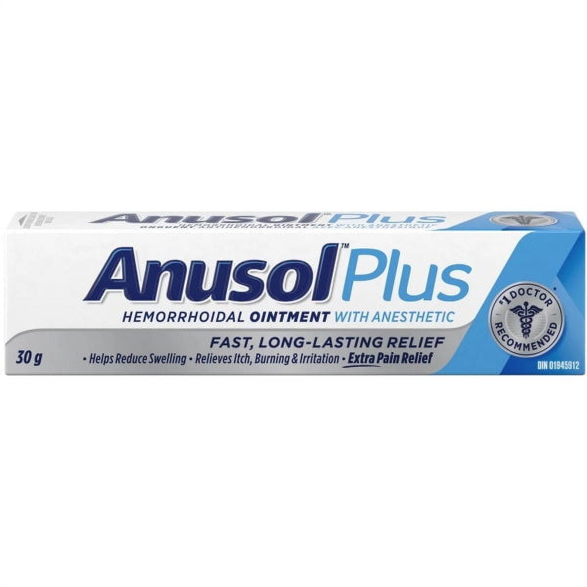 Anusol Plus Hemorrhoidal Ointment with Anesthetic - 30g [Healthcare]