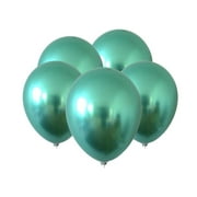 Anvazise 12inch Metallic Latex Balloon Celebration Wedding Birthday Party Decoration Golden 5Pcs