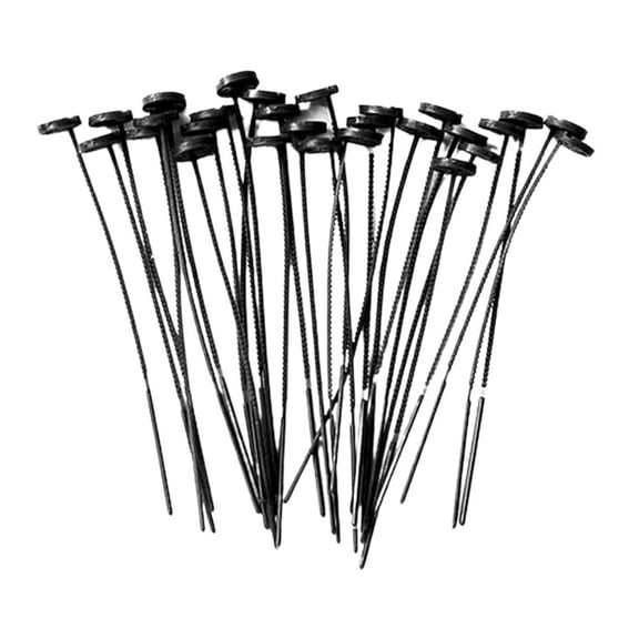 Anvazise 30Pcs Quick Button Repair Fixed Tool Needleless Sewing DIY Handmade Ornament Black One Size