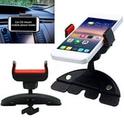 Anvazise 360 Degree Universal CD Slot Car Mount Holder Stand for iPhone Phone GPS One Size
