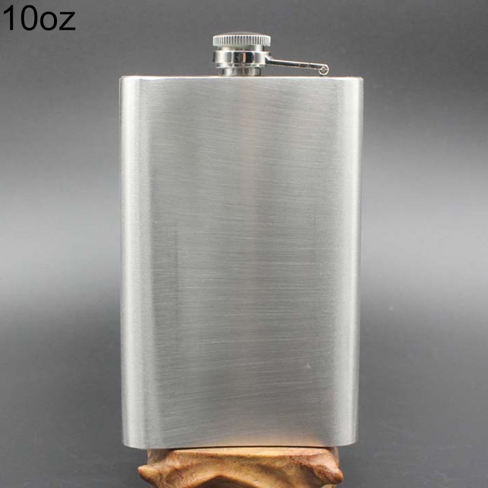 Anvazise 4 5 6 7 8 10 oz Stainless Steel Vodka Whiskey Alcohol Hip ...