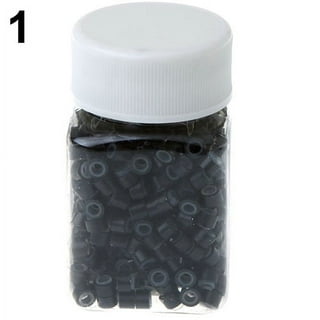 Dark Brown Hair Extension Beads Micro Links 4MM Size Screw Type Threaded  Beads for Extensions QTY25 in Stock 