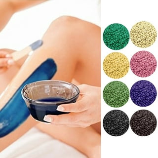 ARMODORRA B Hard Wax Beads for Hair Removal, All-in-One Formula Wax Beans  for Brazilian Face Body 100g,Black