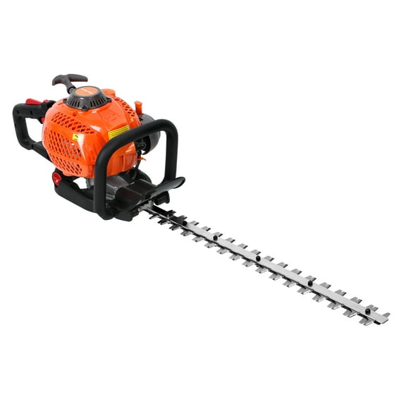 Anvazise Dual Sided Blade Hedge Trimmer, 26CC Gas Hedge Trimmer, Cordless Hedge Trimmer, Handheld Chainsaw Hedge Pruner