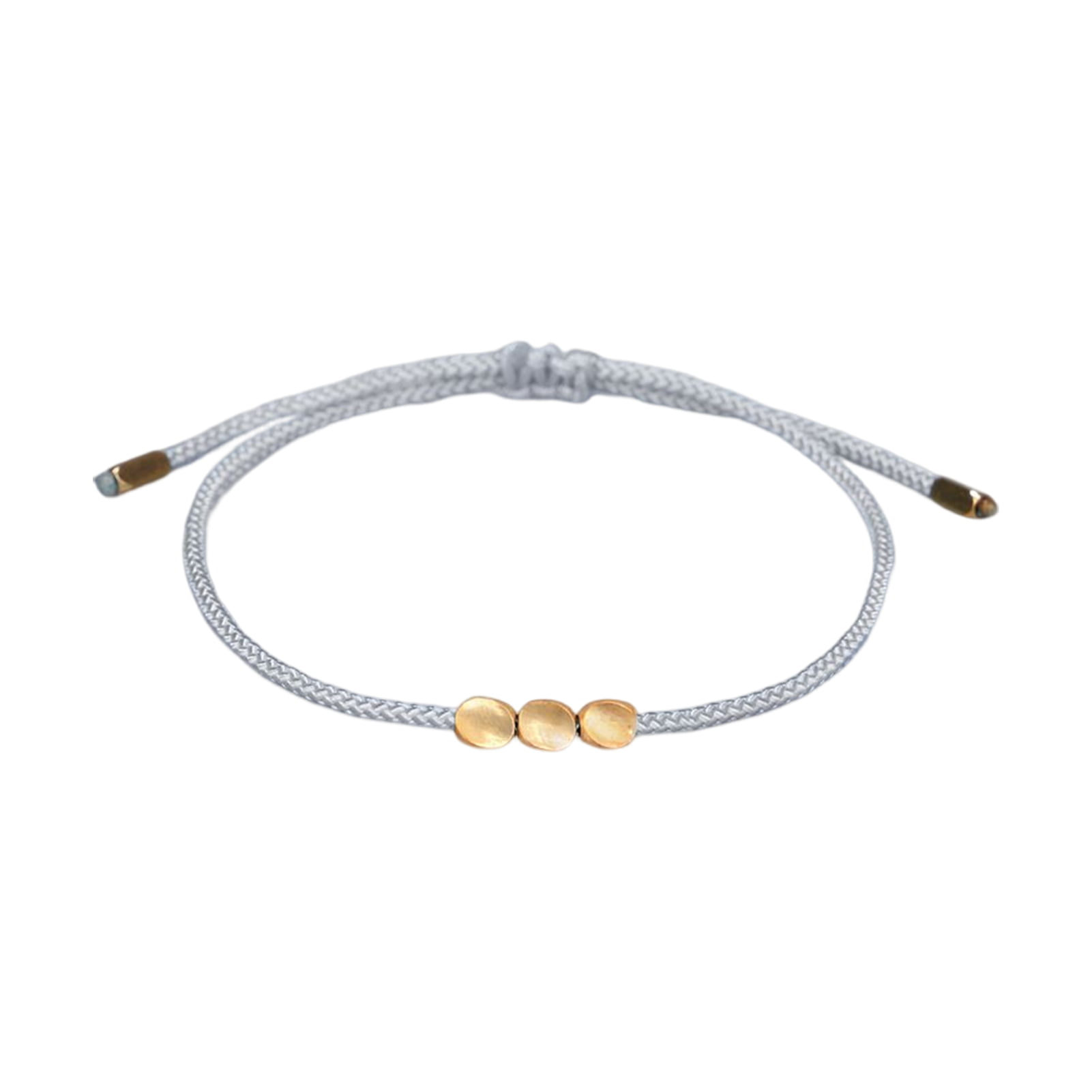 Anvazise Friendship Bracelet with Charms Adjustable Handmade Temperament  Ornamental Decorate Accessories Unisex Handmade Braided Bracelet for Daily
