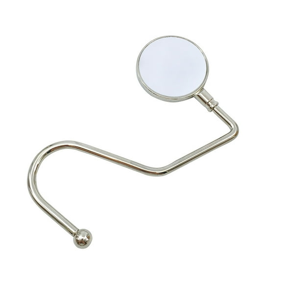 Anvazise Handbag Hook Rust-proof Non-slip Zinc Alloy Space Saving Table Bag Hanger for Girls