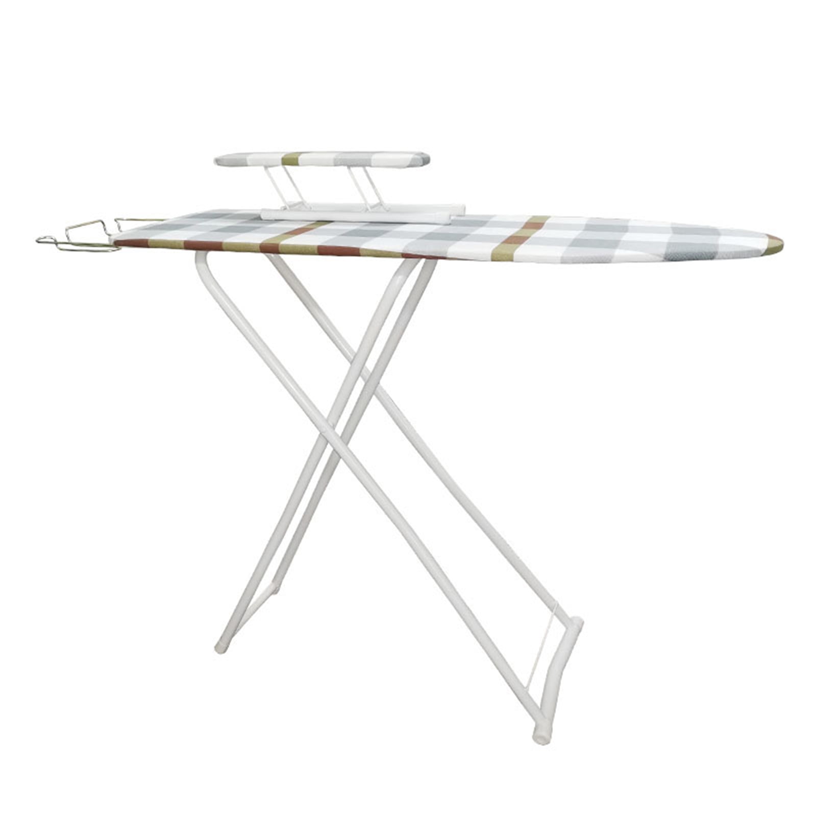 Anvazise Ironing Board, Foldable Household Ironing Board, (42 inch, Blue Plaid Pattern) Light Gray - Walmart.com