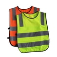 thumbnail image 1 of Anvazise Kids Safety Vest High Visability Jacket for School Children Sanitation Worker Orange red, 1 of 13
