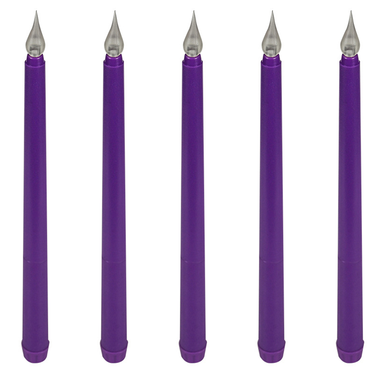 Anvazise LED Glowing Candle Light Flameless Taper Candle Light Battery