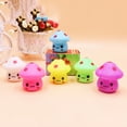 thumbnail image 1 of Anvazise LED mushroom small night light,Fantastic Cute Vinyl Mushroom LED Light for Desk Decor Yellow 2Pcs, 1 of 12