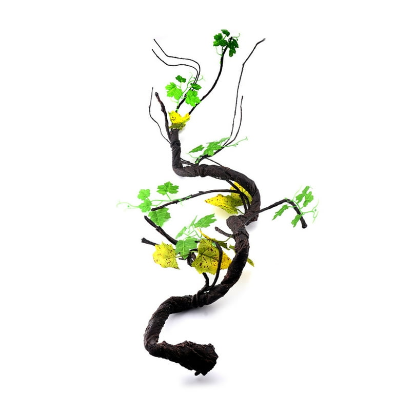 Anvazise Lizard Climbing Vines Fake Plant Breeding Tank Landscape 