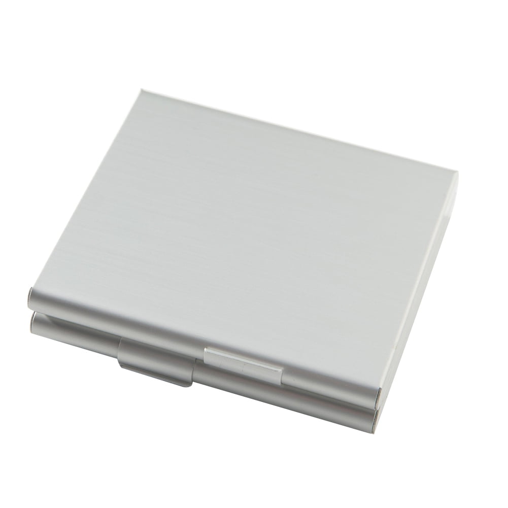 Anvazise Metal Double Layer Smoking Cigar Case 20 Cigarettes Box Holder Storage Container