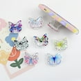 thumbnail image 1 of Anvazise Mobile Phone Finger Holder Anti-fall Foldable Portable Butterfly Quicksand Phone Expanding Stand Grip Tok for Watching TV Style 15 One Size, 1 of 13