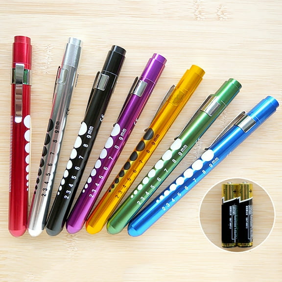 Anvazise Pen Light Compact Design Easy to Carry Aluminium Alloy LED Pen Light for Nurses