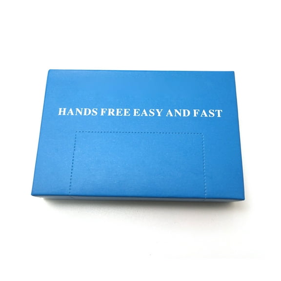 Anvazise Perm Paper One-time Useful Universal Multifunctional Portable Hairdressing Tool Professional Hands Free Perm Paper for Women Blue One Size