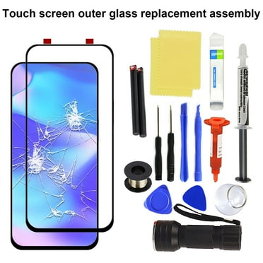 Anvazise Phone Screen Replacement Front Outer Display Touchscreen Repair Kit for Galaxy A10 A20 A30 A40 A50 A60 A70 A80 A90 for Galaxy A50
