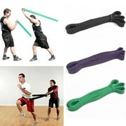 Anvazise Resistance Band Soft Anti-deformation Latex Wear-resistant Workout Band for Gym 22 lb