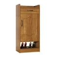 thumbnail image 1 of Anvazise Shoe Storage Cabinet with Drawer, Thickened Large Capacity Entryway Storage Desk, Entrance Sundries Storage Cabinet, Corridor Aisle Storage Desk, Home Office High Heels Rack,Ebony, 1 of 13