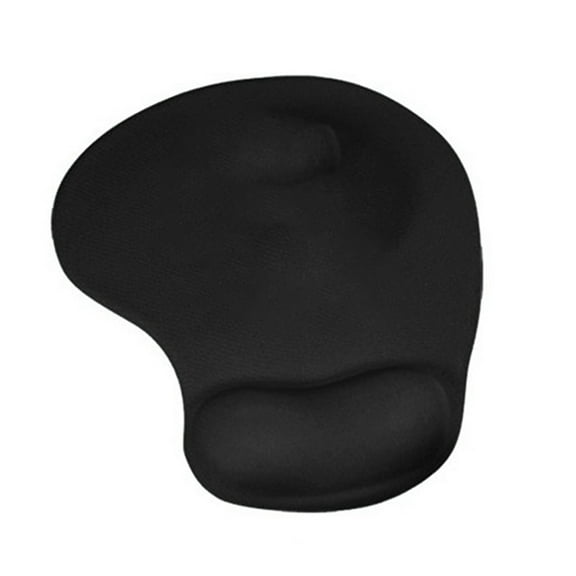 Anvazise Soft Silicone Non-Slip Comfort Wrist Support Mouse Pad Mice Mat for PC Laptop Black