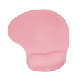 thumbnail image 1 of Anvazise Soft Silicone Non-Slip Comfort Wrist Support Mouse Pad Mice Mat for PC Laptop Pink, 1 of 13