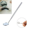 thumbnail image 1 of Anvazise Stainless Steel Dental Mouth Mirror Teeth Cleaning Inspection Magnifying Tool, 1 of 9
