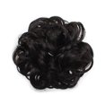 thumbnail image 1 of Anvazise Synthetic Fiber Curly Chignon Fake Hair Extension Bun Wig Hairpiece for Women Off Black One Size, 1 of 13