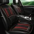 thumbnail image 1 of Anvazise Universal Massage Wood Beads Car Seat Cover Summer Cooling Mesh Cushion Mat Style A One Size, 1 of 13
