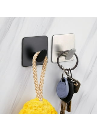 1/5pcs J Hooks for Wall Key Hangers Self-Adhesive Household