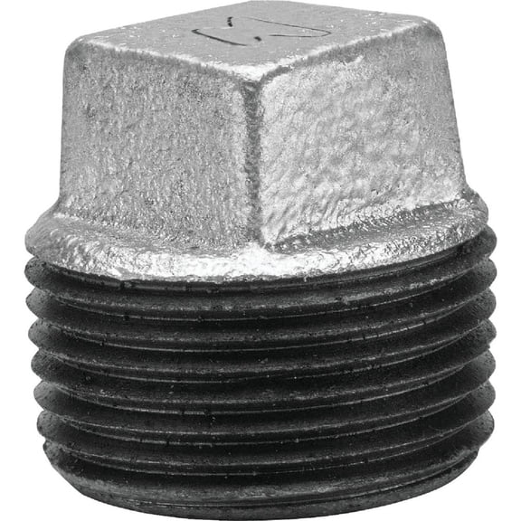 Anvil Malleable Iron Galvanized Plug - 1 Pc, 1-1/2 In.