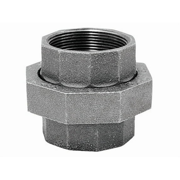 Anvil 1/8 in. FPT X 1/8 in. D FPT Black Malleable Iron Union
