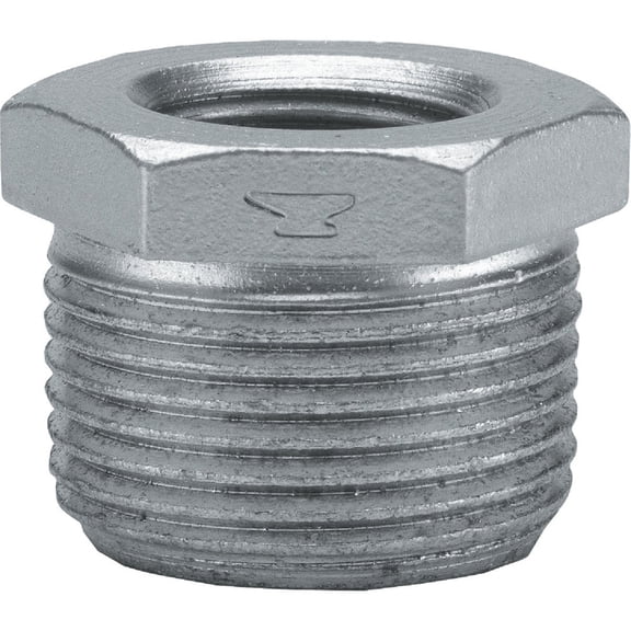 Anvil Hex Galvanized Bushing - 1 In. x 1-2 In. - 1 Inch Bush