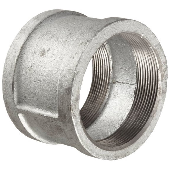 Anvil 8700133450, Malleable Iron Pipe Fitting, Coupling, 1/4" NPT Female, Galvanized Finish