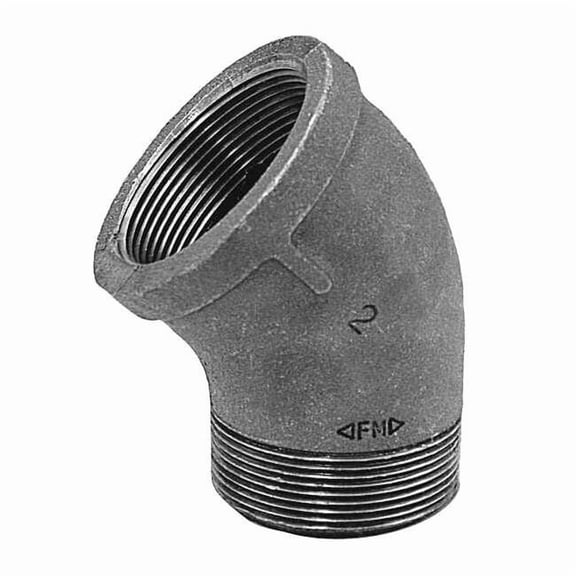 Anvil 45 Street Elbow, Malleable Iron, 1 in 0310027602