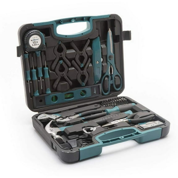Anvil 76-piece Sae And Metric Homeowners Tool Kit With Case