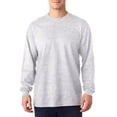 thumbnail image 1 of Anvil 784 Preshrunk Hthr Color Long-Sleeve T-Shirt - Ash - X-Large, 1 of 2