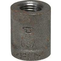 Anvil 8700132957, Malleable Iron Pipe Fitting, Coupling, 1/8" NPT Female, Black Finish
