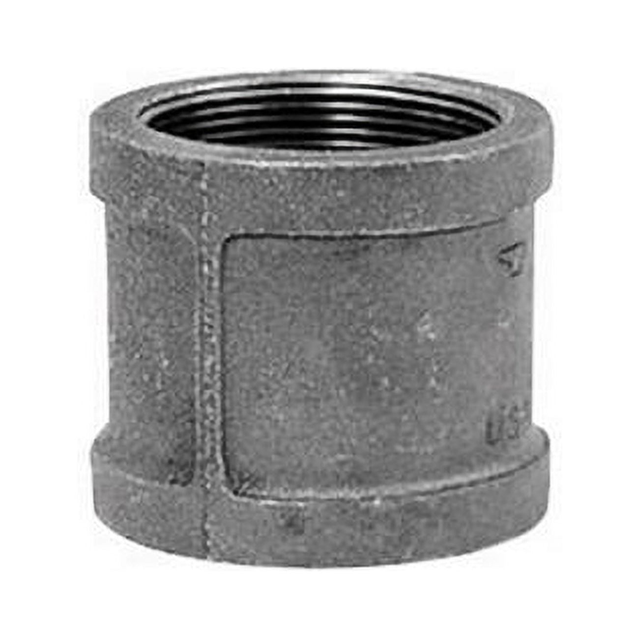 Anvil 8700133054, Malleable Iron Pipe Fitting, Coupling, 3/8" NPT