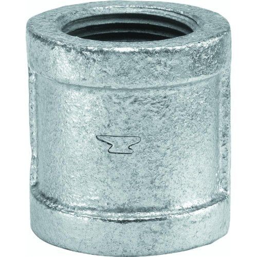 Anvil 8700133757, Malleable Iron Pipe Fitting, Coupling, 1-1/2" NPT Female, Galvanized Finish