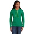 thumbnail image 1 of Anvil 887L Ladies' Lightweight Long-Sleeve Cotton Hooded Tee, 1 of 1