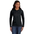 thumbnail image 1 of Anvil 887L Ladies' Lightweight Long-Sleeve Cotton Hooded Tee, 1 of 1