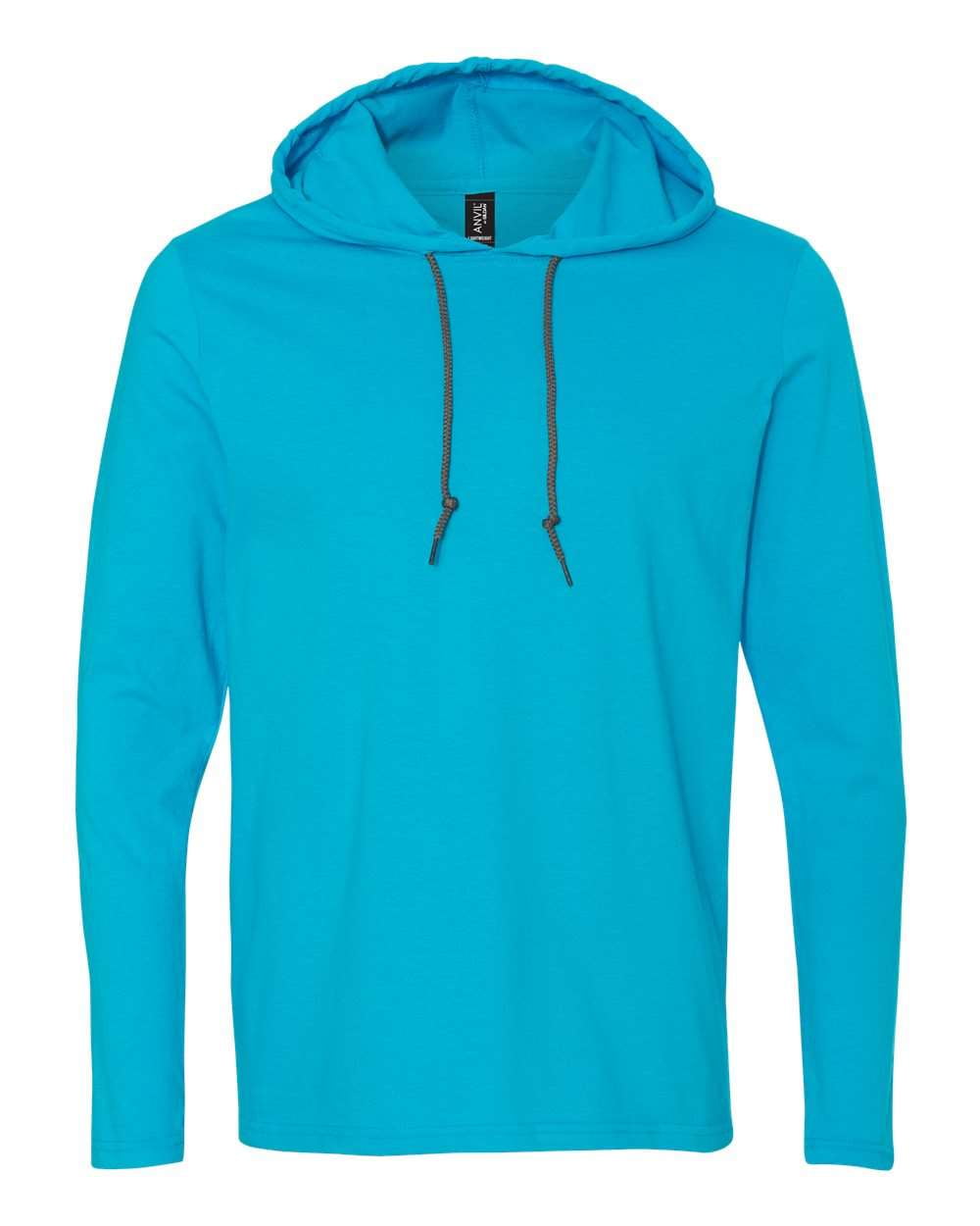 Men's Lightweight Hooded Long Sleeve T-Shirt