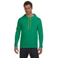 thumbnail image 1 of GD 987 4.5OZ COMB RS LS HD TEE (HTH GRN/ NEO YEL S), 1 of 4