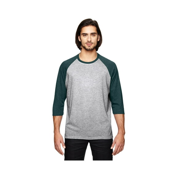 Anvil Adult Tri-Blend 3/4-Sleeve Raglan T-Shirt, Style 6755